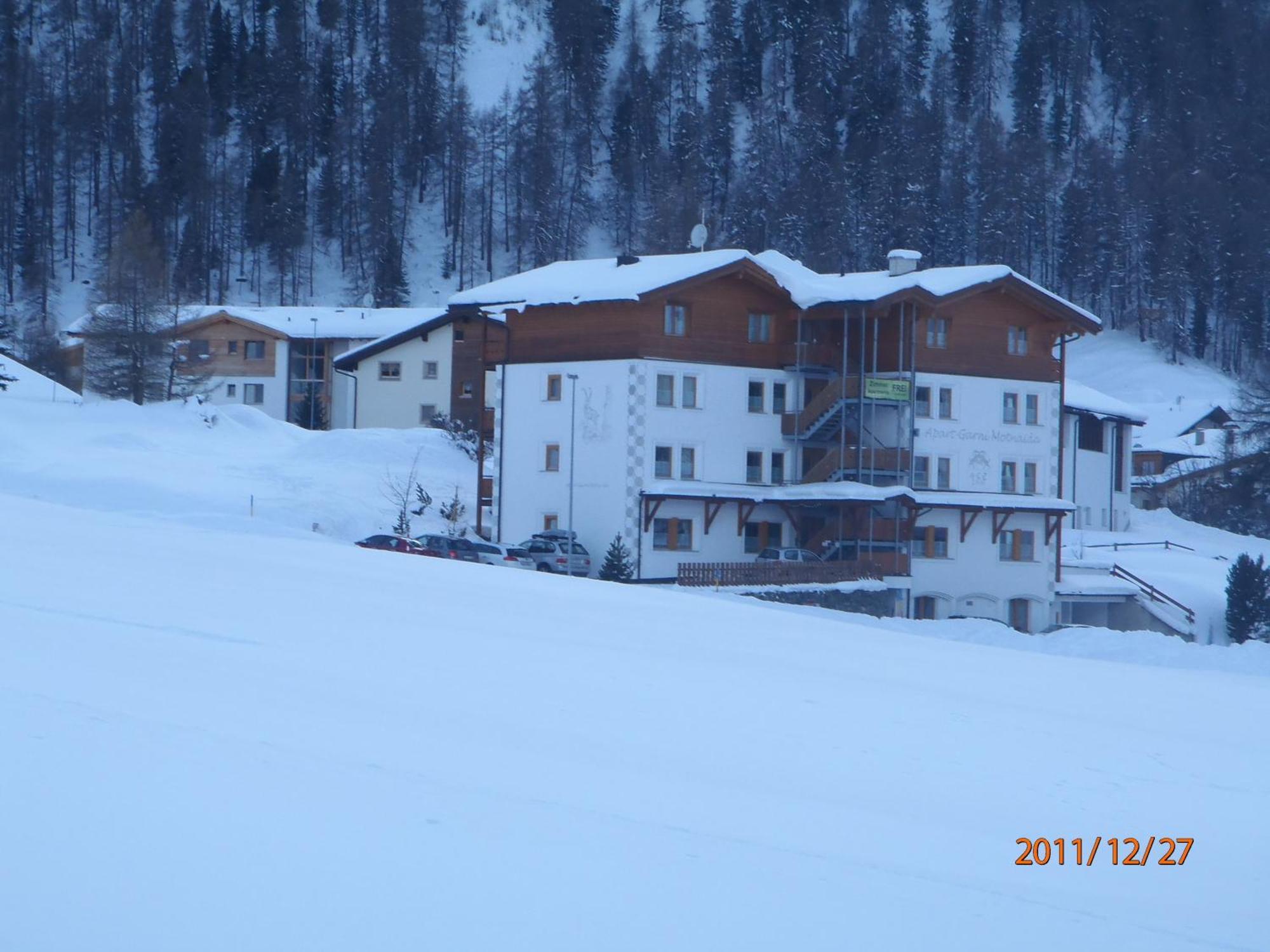 Apart-Garni Motnaida Samnaun Buitenkant foto